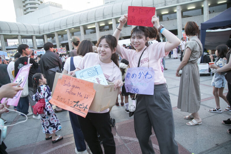 地域の夏祭りを盛り上げろ！ 神女ポーアイボランティアセンターが挑んだ一日に密着！