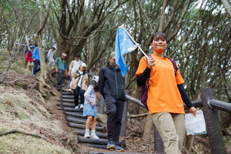 忘れ去られた登山道を取り戻せ！万葉の道 再生プロジェクト